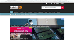 Desktop Screenshot of instalki.pl